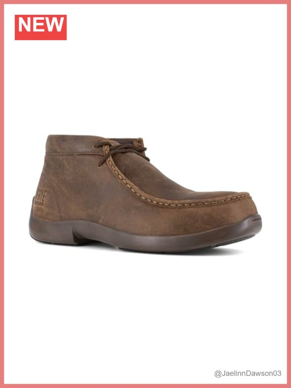 Leather Chukka Boots Made in USA Composite Toe Work Boots SR